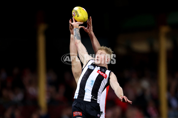 AFL 2024 Round 22 - Sydney v Collingwood - A-52631547