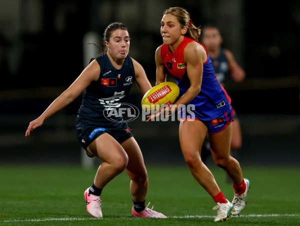 AFLW 2024 Match Simulation - Carlton v Melbourne - A-52631562