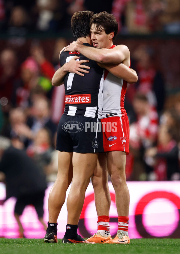 AFL 2024 Round 22 - Sydney v Collingwood - A-52633964