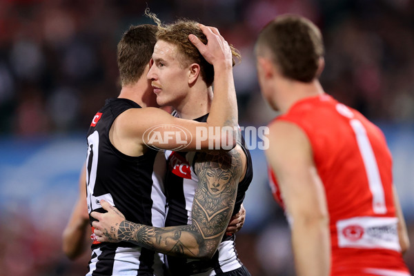AFL 2024 Round 22 - Sydney v Collingwood - A-52634027