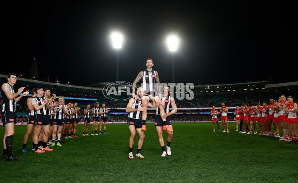 AFL 2024 Round 22 - Sydney v Collingwood - A-52634053