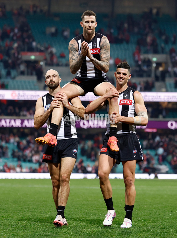 AFL 2024 Round 22 - Sydney v Collingwood - A-52634060