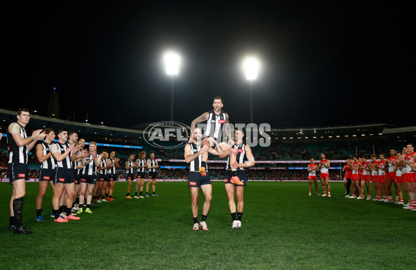 AFL 2024 Round 22 - Sydney v Collingwood - A-52634061