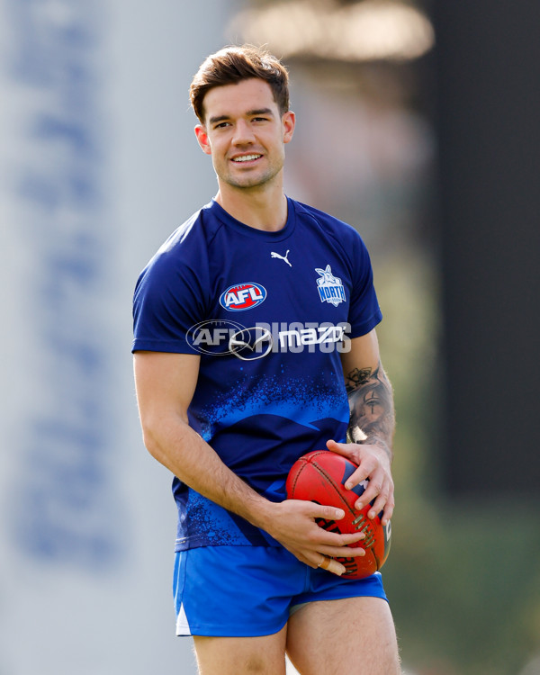 AFL 2024 Round 22 - North Melbourne v West Coast - A-52636893