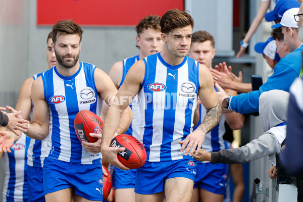 AFL 2024 Round 22 - North Melbourne v West Coast - A-52638717