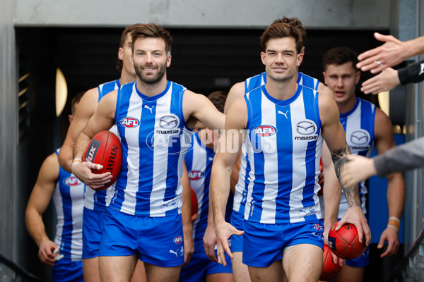 AFL 2024 Round 22 - North Melbourne v West Coast - A-52638721