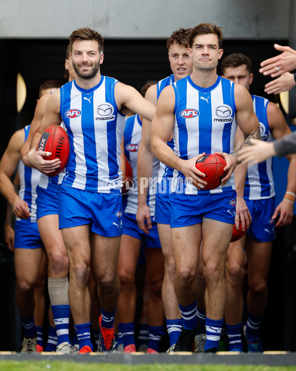 AFL 2024 Round 22 - North Melbourne v West Coast - A-52638723