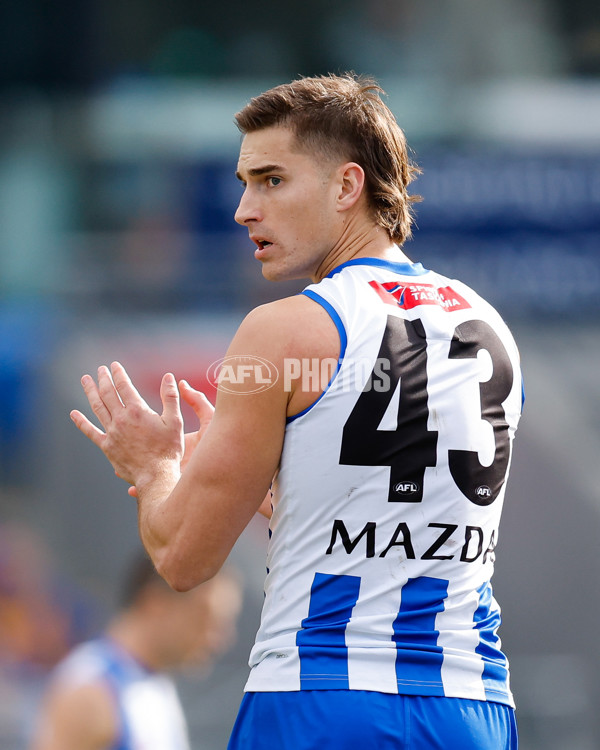 AFL 2024 Round 22 - North Melbourne v West Coast - A-52638771
