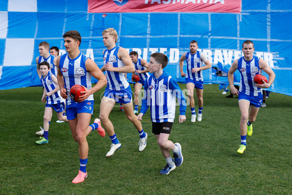 AFL 2024 Round 22 - North Melbourne v West Coast - A-52639292