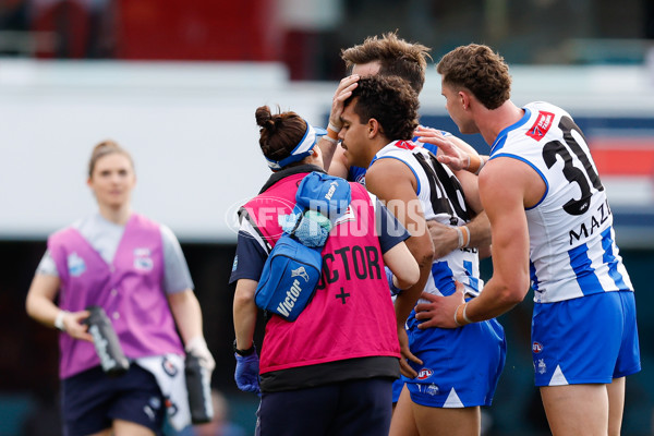 AFL 2024 Round 22 - North Melbourne v West Coast - A-52641118