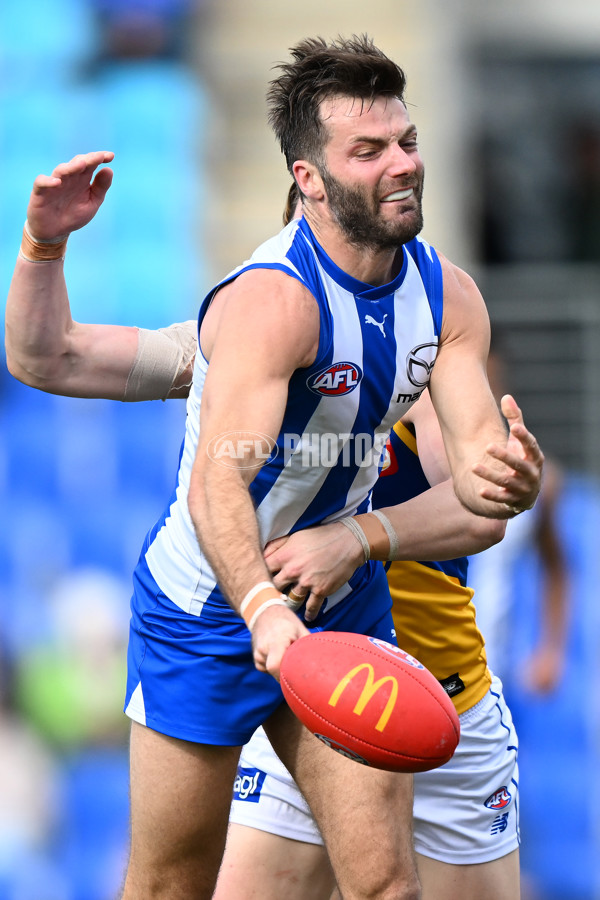 AFL 2024 Round 22 - North Melbourne v West Coast - A-52641124