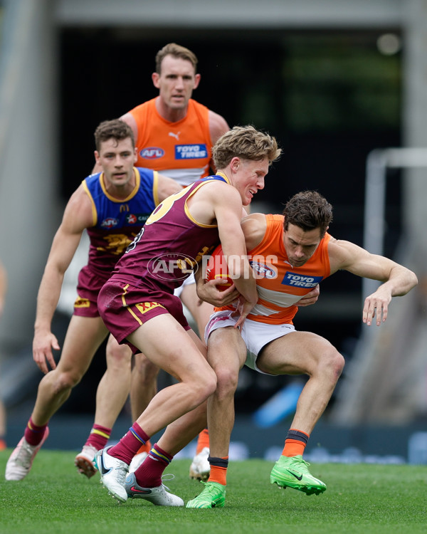 AFL 2024 Round 22 - Brisbane v GWS - A-52641180