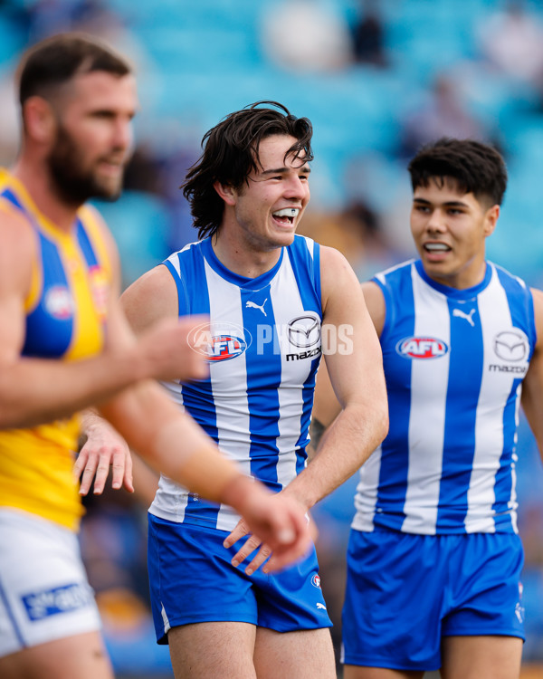 AFL 2024 Round 22 - North Melbourne v West Coast - A-52642124