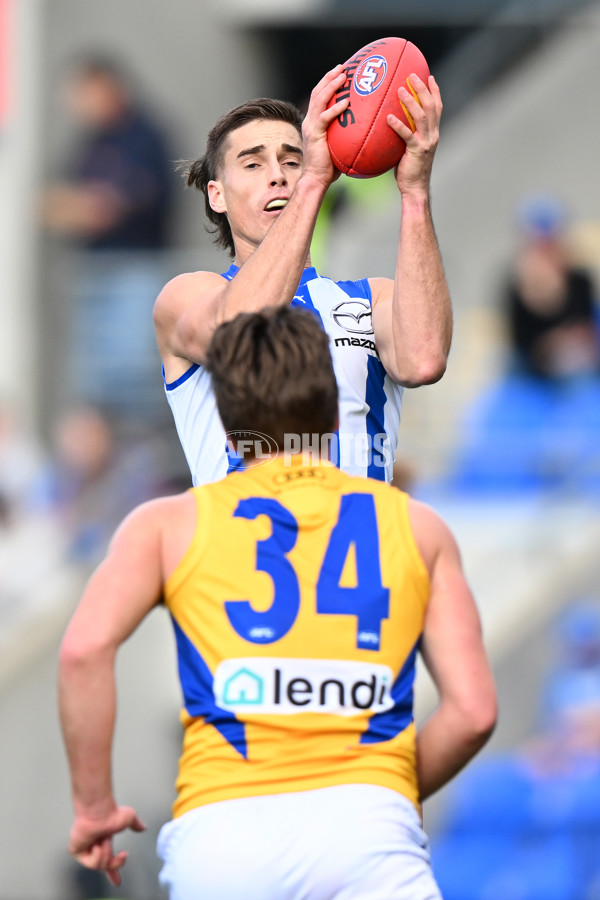 AFL 2024 Round 22 - North Melbourne v West Coast - A-52642142