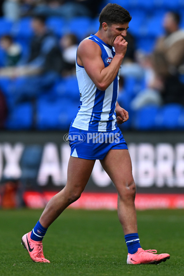 AFL 2024 Round 22 - North Melbourne v West Coast - A-52642149