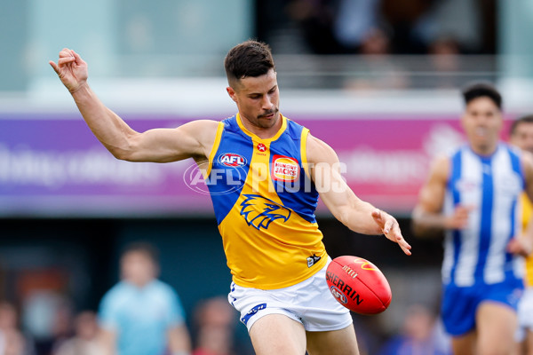 AFL 2024 Round 22 - North Melbourne v West Coast - A-52642171