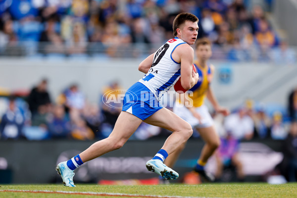 AFL 2024 Round 22 - North Melbourne v West Coast - A-52643874