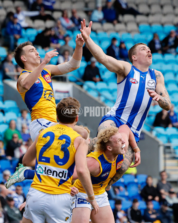 AFL 2024 Round 22 - North Melbourne v West Coast - A-52643881
