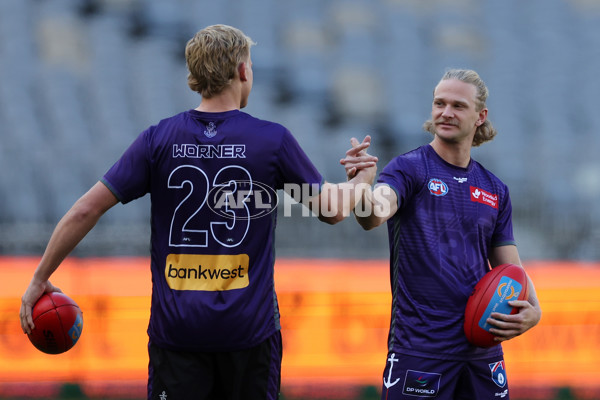 AFL 2024 Round 22 - Fremantle v Geelong - A-52644274