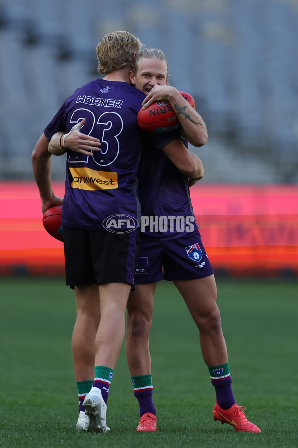 AFL 2024 Round 22 - Fremantle v Geelong - A-52644275