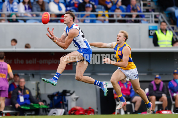 AFL 2024 Round 22 - North Melbourne v West Coast - A-52646361