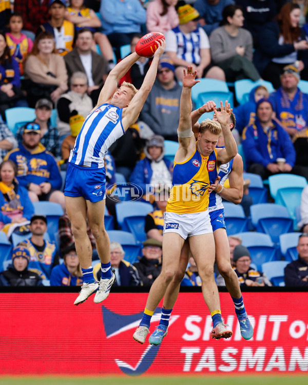 AFL 2024 Round 22 - North Melbourne v West Coast - A-52646362