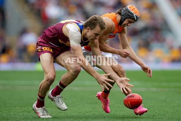 AFL 2024 Round 22 - Brisbane v GWS - A-52646386