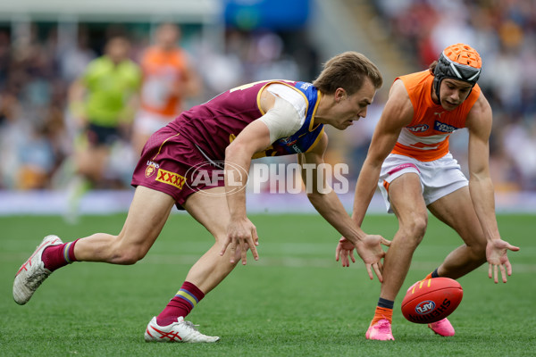 AFL 2024 Round 22 - Brisbane v GWS - A-52646392