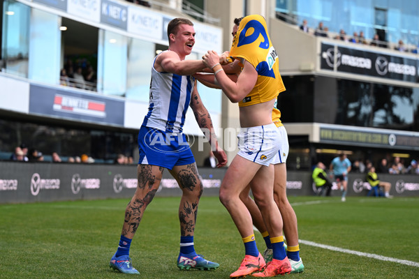 AFL 2024 Round 22 - North Melbourne v West Coast - A-52646966