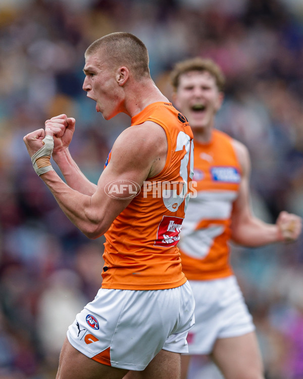 AFL 2024 Round 22 - Brisbane v GWS - A-52647009