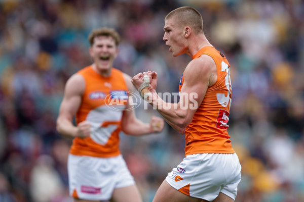 AFL 2024 Round 22 - Brisbane v GWS - A-52647015