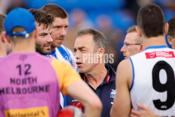 AFL 2024 Round 22 - North Melbourne v West Coast - A-52648797