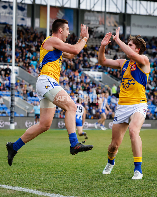AFL 2024 Round 22 - North Melbourne v West Coast - A-52648810