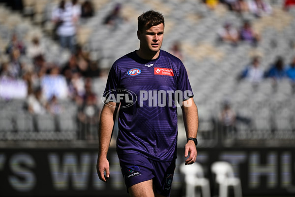 AFL 2024 Round 22 - Fremantle v Geelong - A-52648847