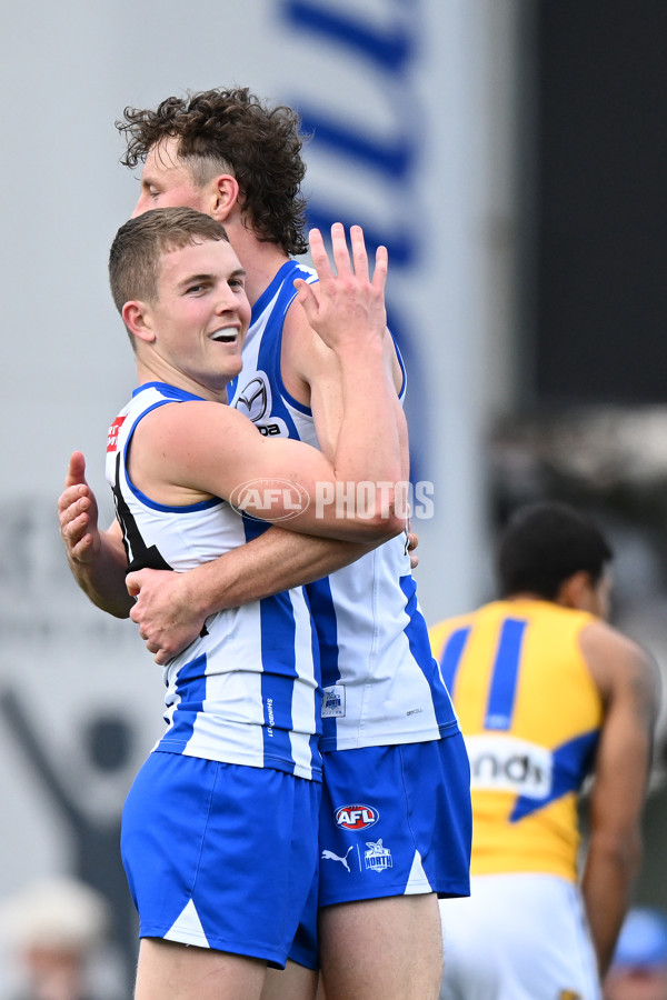 AFL 2024 Round 22 - North Melbourne v West Coast - A-52649921