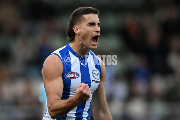 AFL 2024 Round 22 - North Melbourne v West Coast - A-52649946