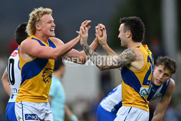 AFL 2024 Round 22 - North Melbourne v West Coast - A-52649976