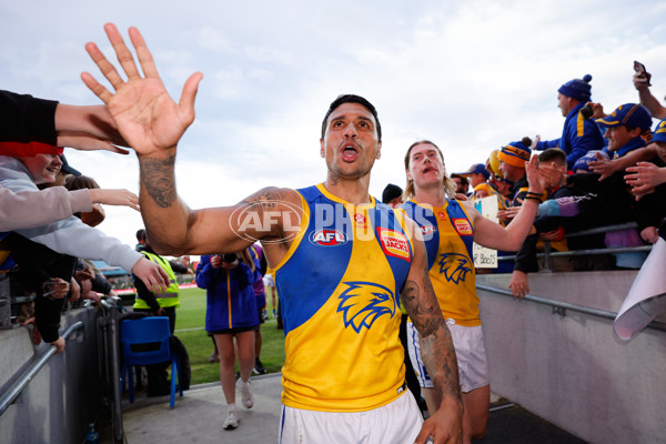 AFL 2024 Round 22 - North Melbourne v West Coast - A-52652871