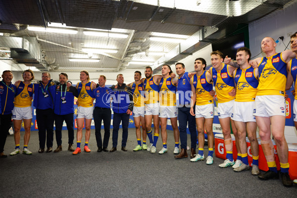 AFL 2024 Round 22 - North Melbourne v West Coast - A-52652872