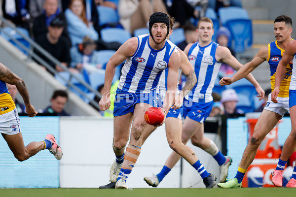 AFL 2024 Round 22 - North Melbourne v West Coast - A-52652906