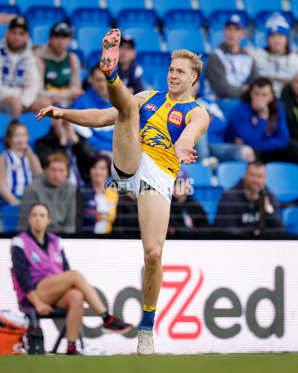 AFL 2024 Round 22 - North Melbourne v West Coast - A-52652913