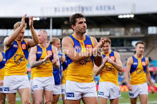 AFL 2024 Round 22 - North Melbourne v West Coast - A-52653077