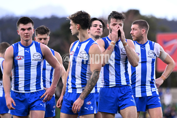 AFL 2024 Round 22 - North Melbourne v West Coast - A-52655272