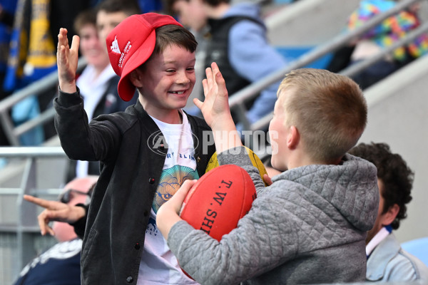 AFL 2024 Round 22 - North Melbourne v West Coast - A-52655309