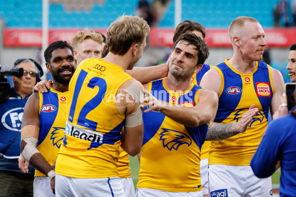 AFL 2024 Round 22 - North Melbourne v West Coast - A-52655319
