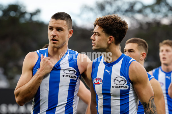 AFL 2024 Round 22 - North Melbourne v West Coast - A-52655331