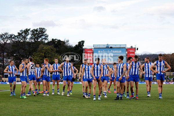 AFL 2024 Round 22 - North Melbourne v West Coast - A-52655334