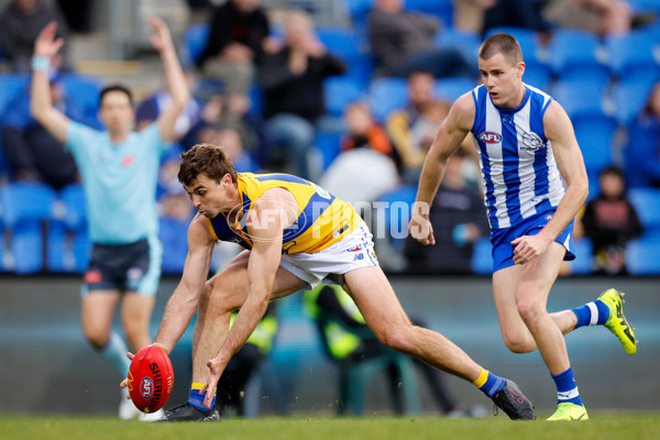 AFL 2024 Round 22 - North Melbourne v West Coast - A-52655442