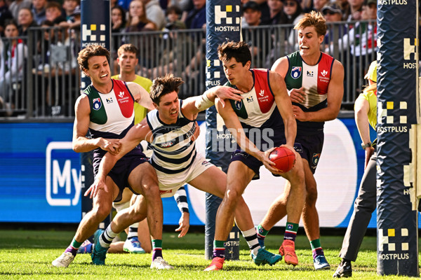 AFL 2024 Round 22 - Fremantle v Geelong - A-52655471