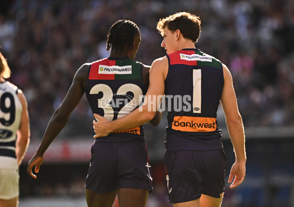 AFL 2024 Round 22 - Fremantle v Geelong - A-52658393